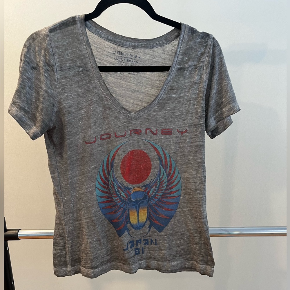 Lucky Brand Journey concert tee